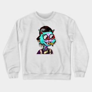 PSYCHOKITTIES CRYPTO DREAMER Crewneck Sweatshirt